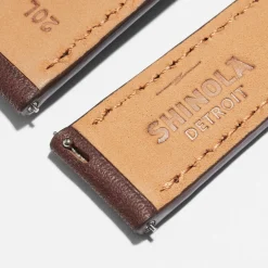 20mm Cattail Leather Watch Strap (XL)
