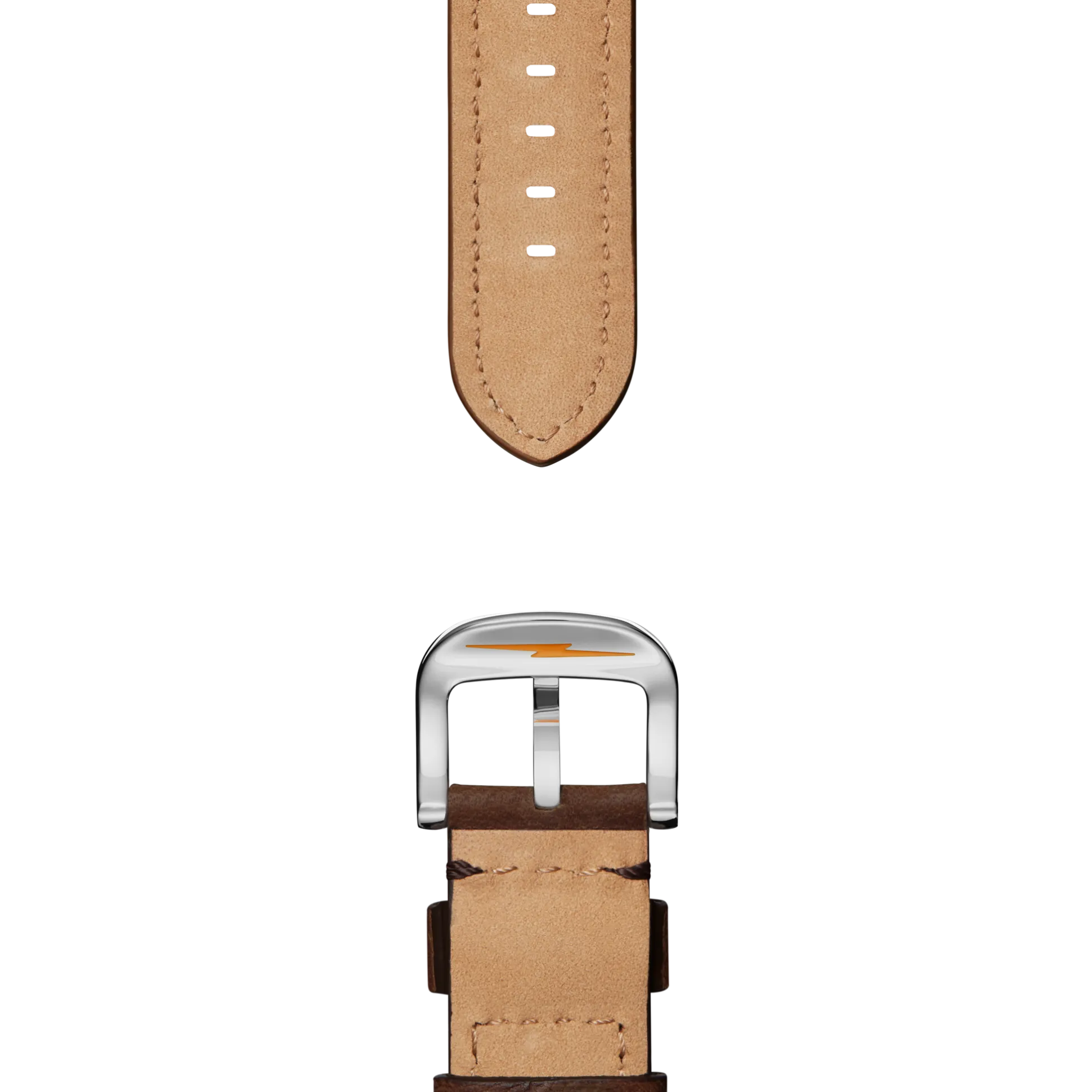 24mm Cattail Leather Watch Strap