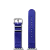 20mm Cobalt Blue Split Nylon Apple Watch Strap
