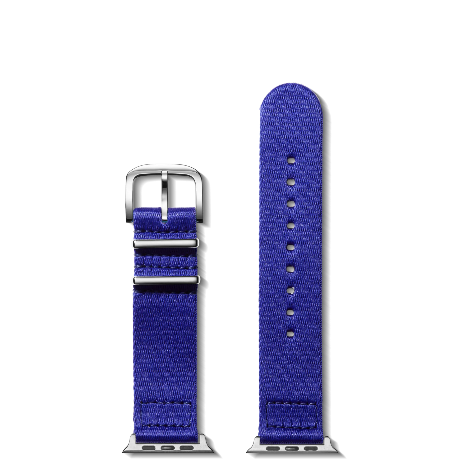 20mm Cobalt Blue Split Nylon Apple Watch Strap