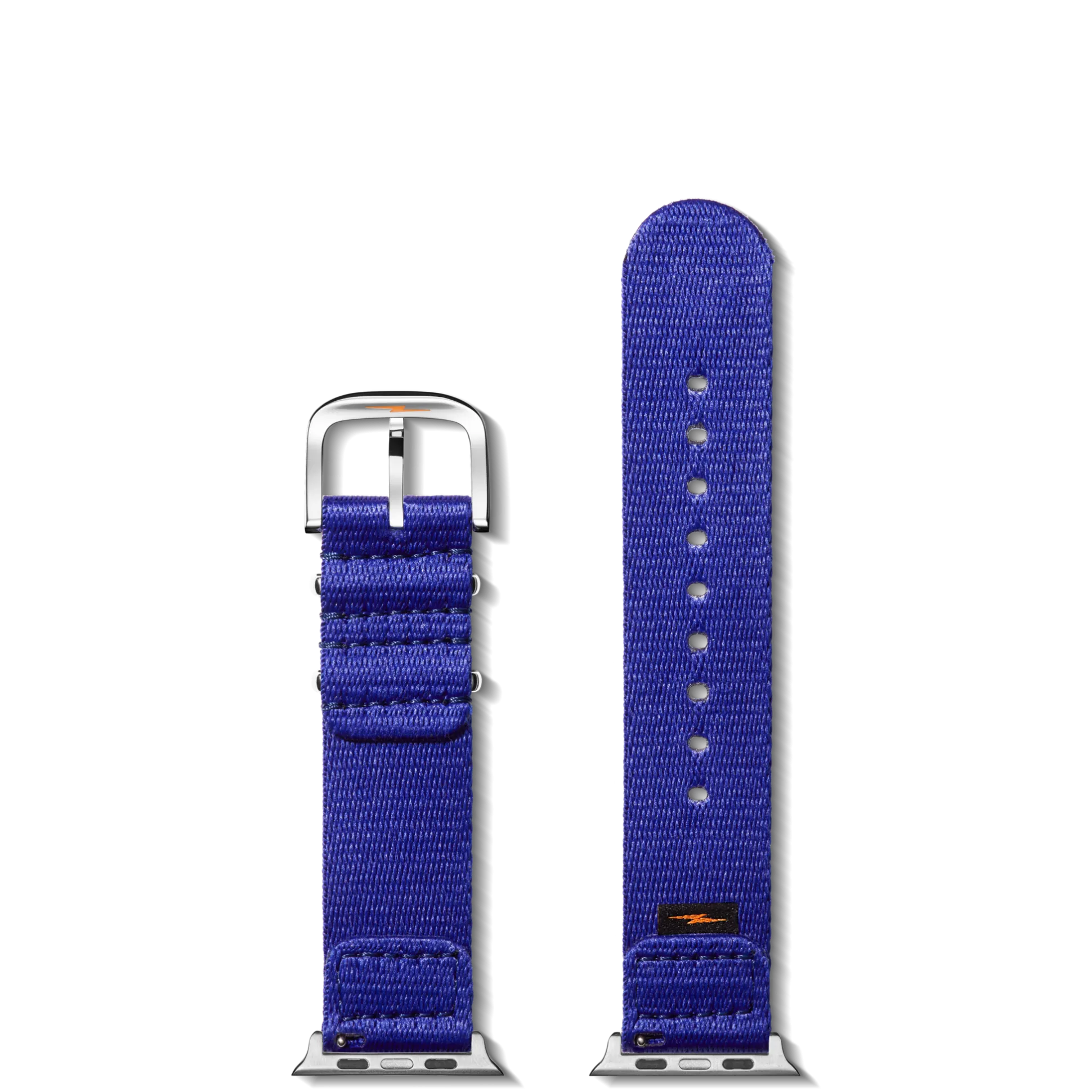 20mm Cobalt Blue Split Nylon Apple Watch Strap