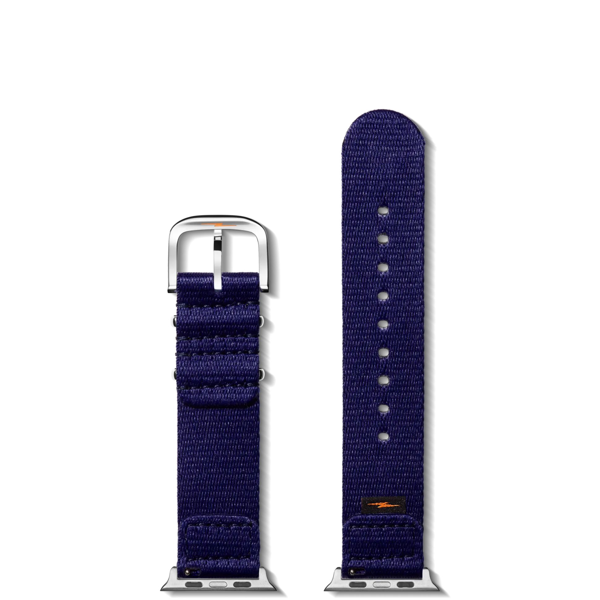 20mm Dark Navy Split Nylon Apple Watch Strap