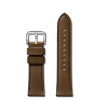 24mm Dark Nut Brown Leather Watch Strap