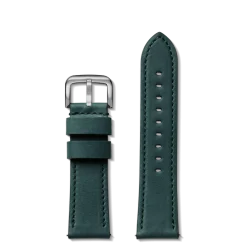 24mm Evergreen Leather Watch Strap