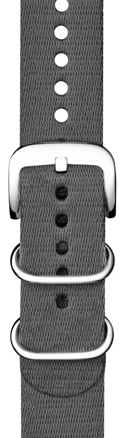 22mm Gray G10 Nylon Watch Strap