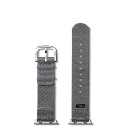 20mm Gray Split Nylon Apple Watch Strap