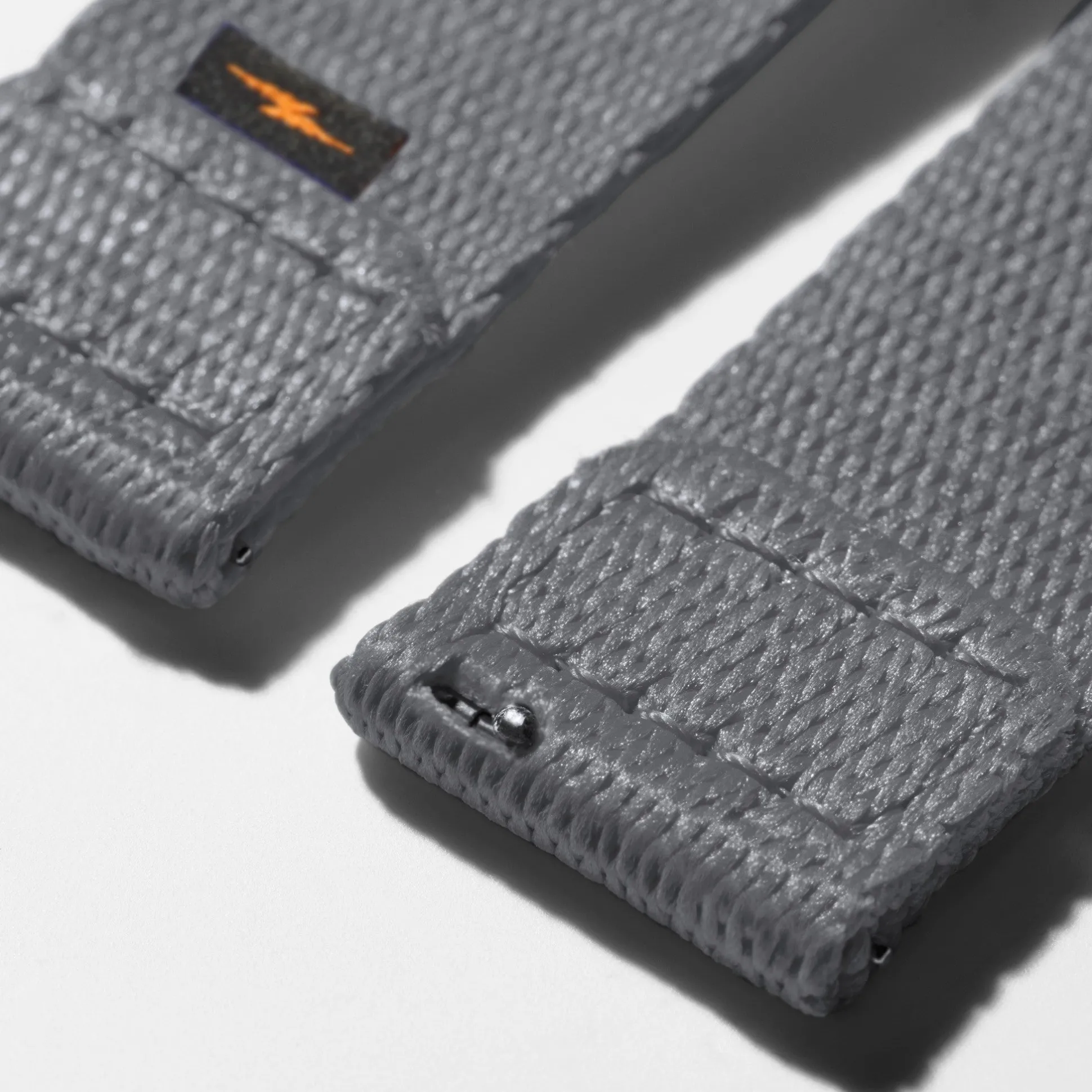 20mm Gray Split Nylon Apple Watch Strap