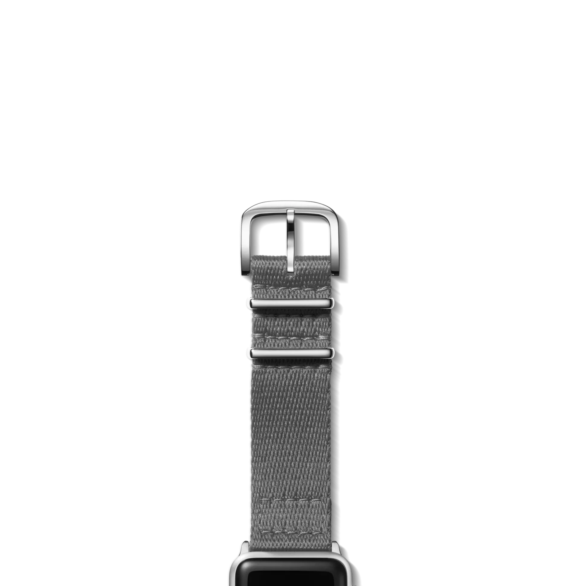 20mm Gray Split Nylon Apple Watch Strap