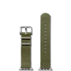 20mm Khaki Split Nylon Apple Watch Strap