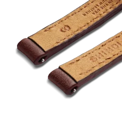 8mm Merlot Leather Watch Strap