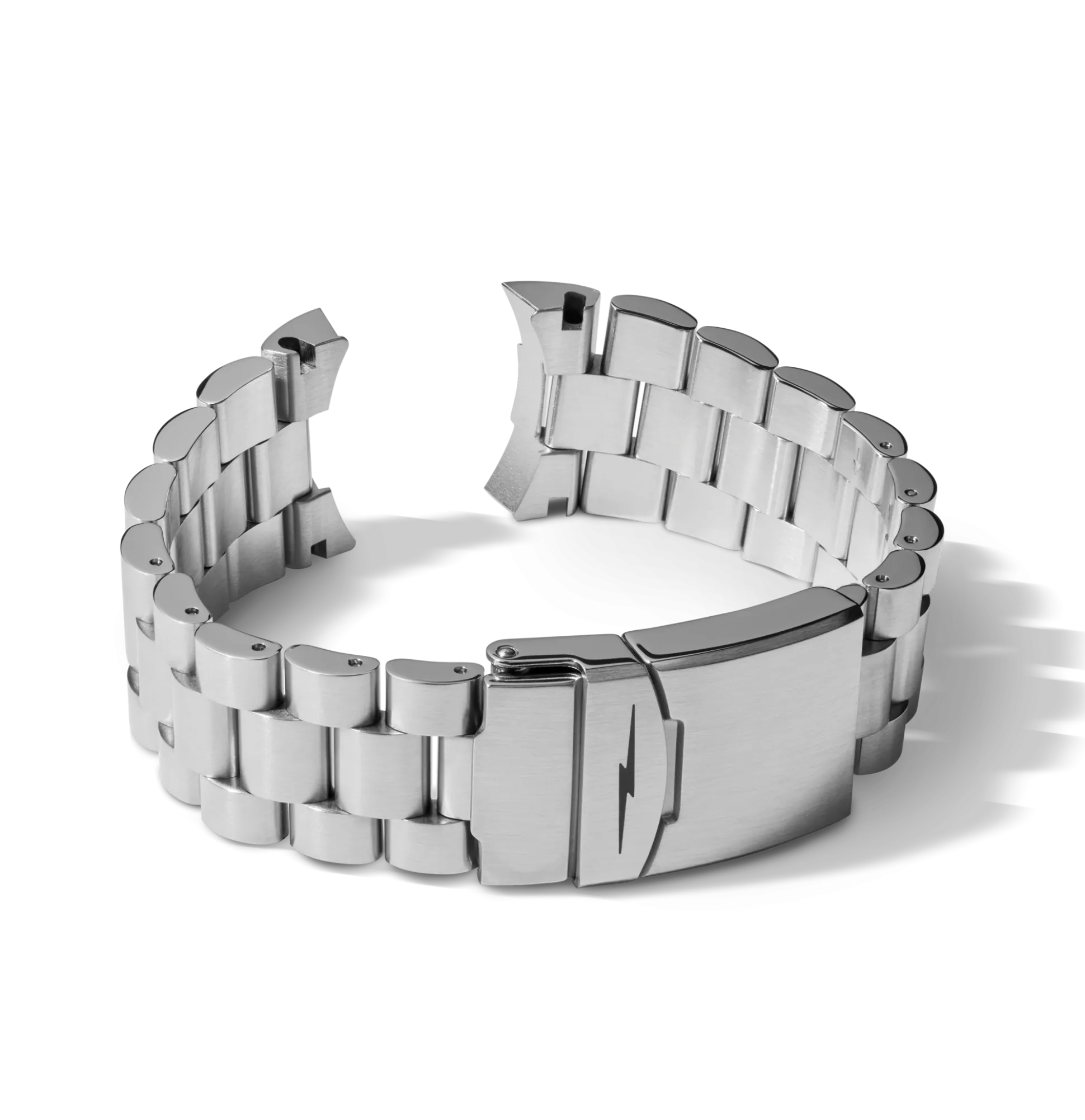22mm Monster Stainless Steel 3-Link Bracelet