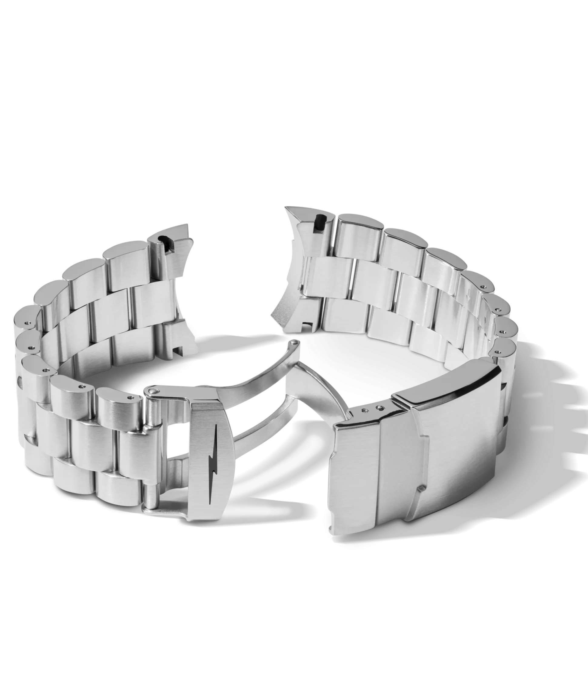 22mm Monster Stainless Steel 3-Link Bracelet