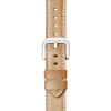 20mm Natural Leather Watch Strap
