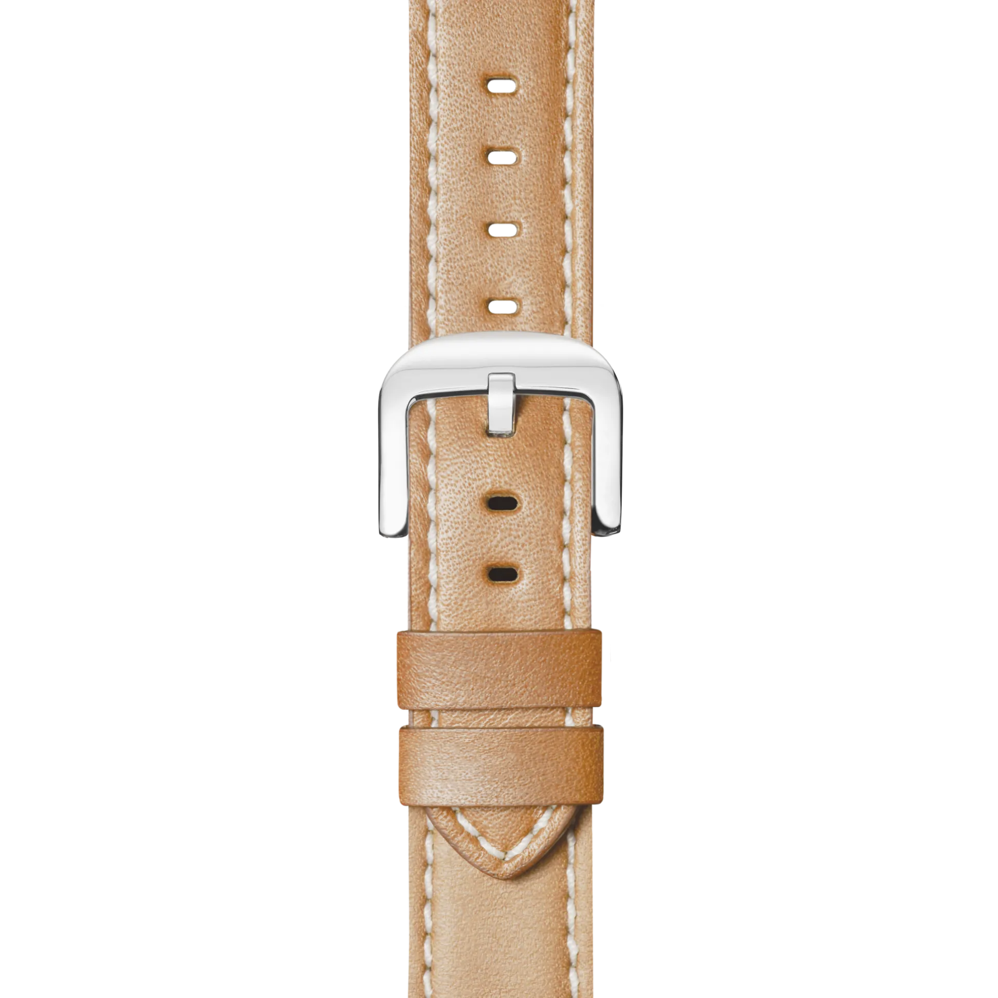 20mm Natural Leather Watch Strap