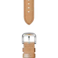 20mm Natural Leather Watch Strap
