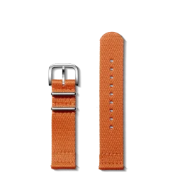 20mm Orange G10 Nylon Watch Strap