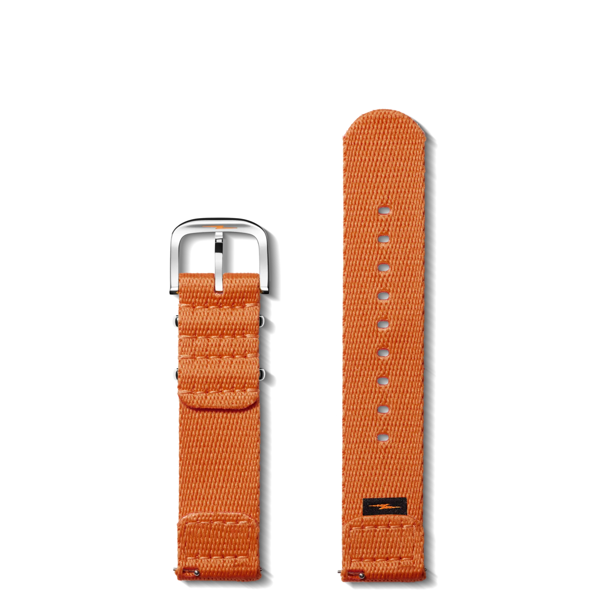 20mm Orange G10 Nylon Watch Strap