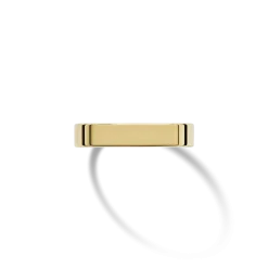 4mm Round Yellow Gold Band