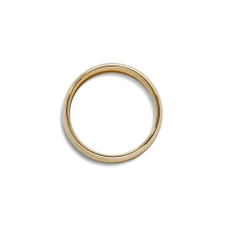 6mm Round Yellow Gold Band