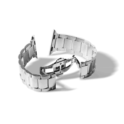 20mm Stainless Steel 3-Link Apple Watch Bracelet