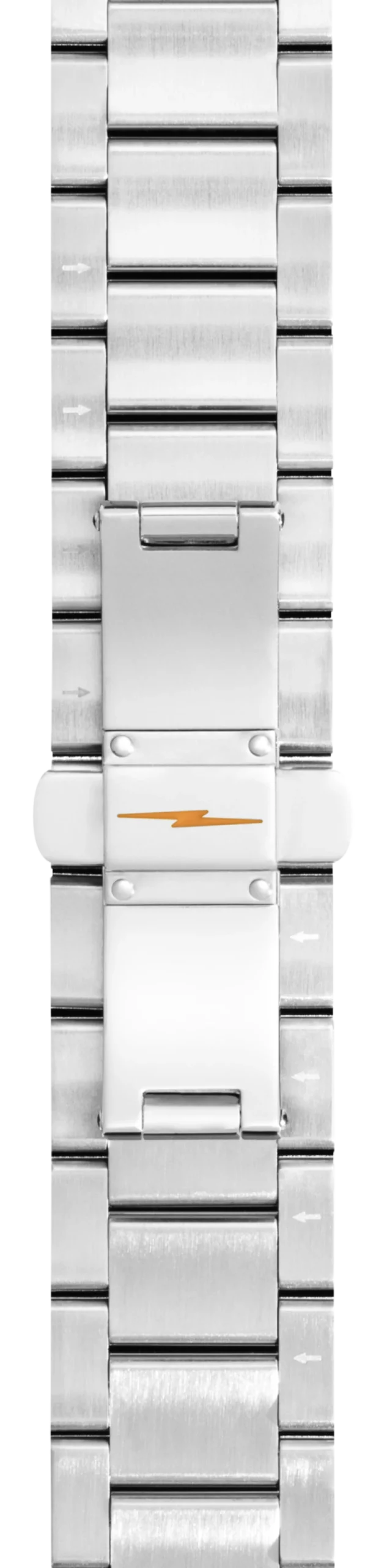 24mm Stainless Steel 3-Link Apple Watch Bracelet