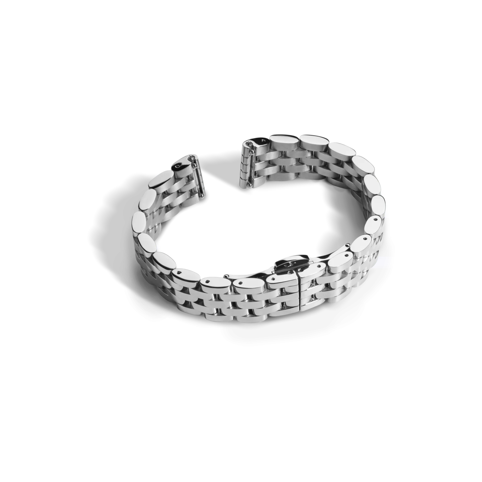 14mm Stainless Steel 5-Link Bracelet