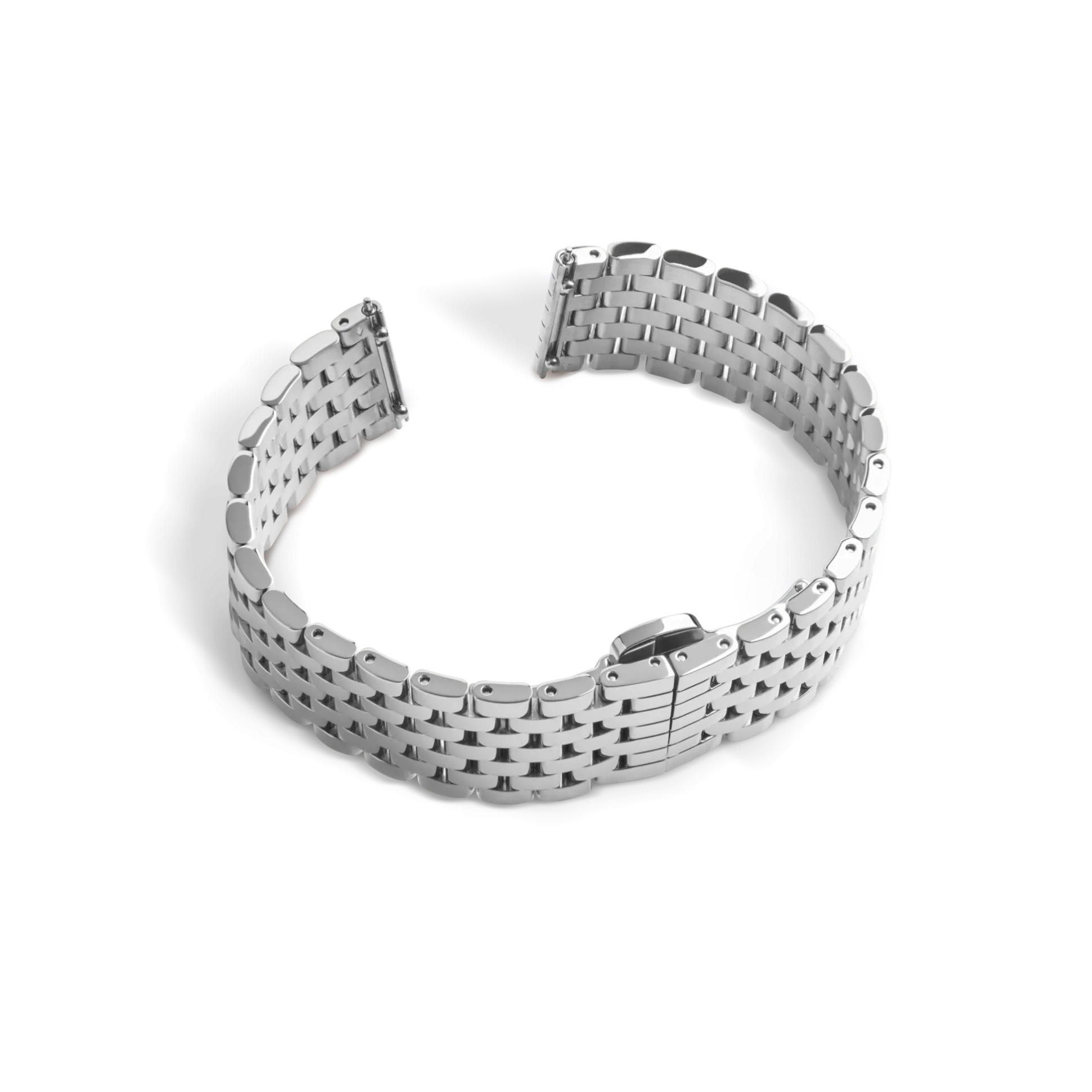 16mm Stainless Steel 7-Link Bracelet