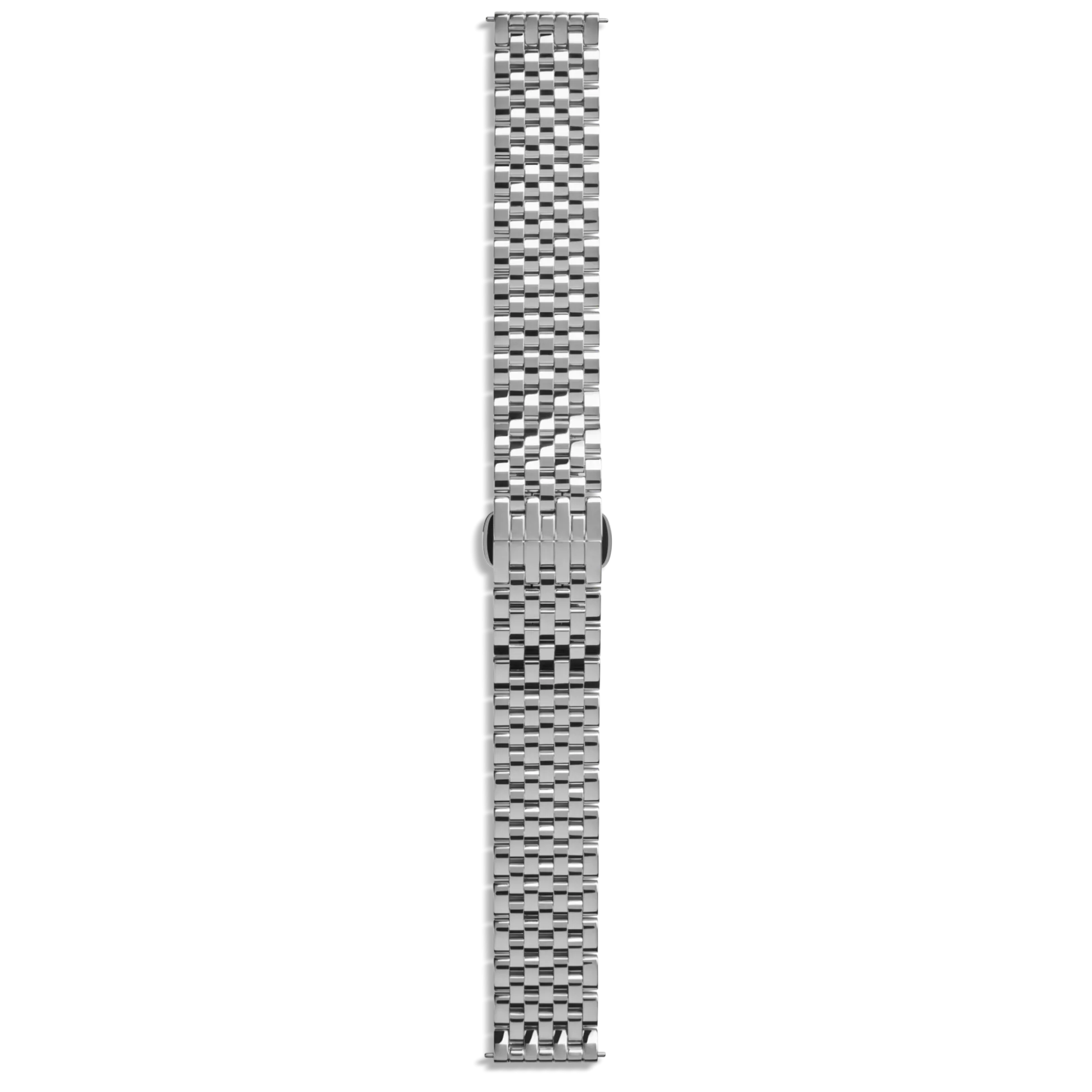 16mm Stainless Steel 7-Link Bracelet