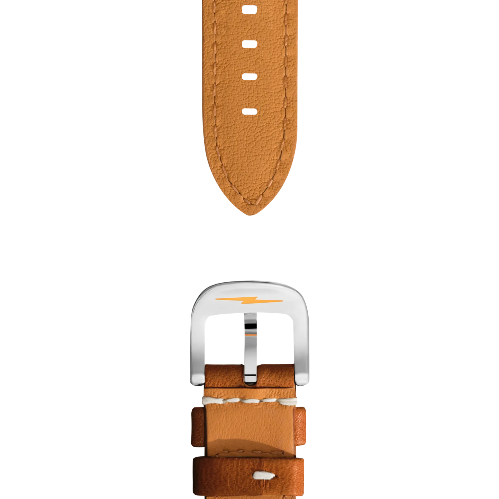 20mm Tan Leather Watch Strap