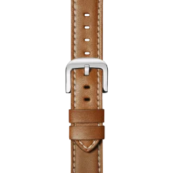 22mm Tan Leather Watch Strap