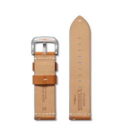 24mm Tan Leather Watch Strap