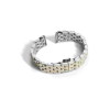 14mm Two-Tone 5-Link Bracelet