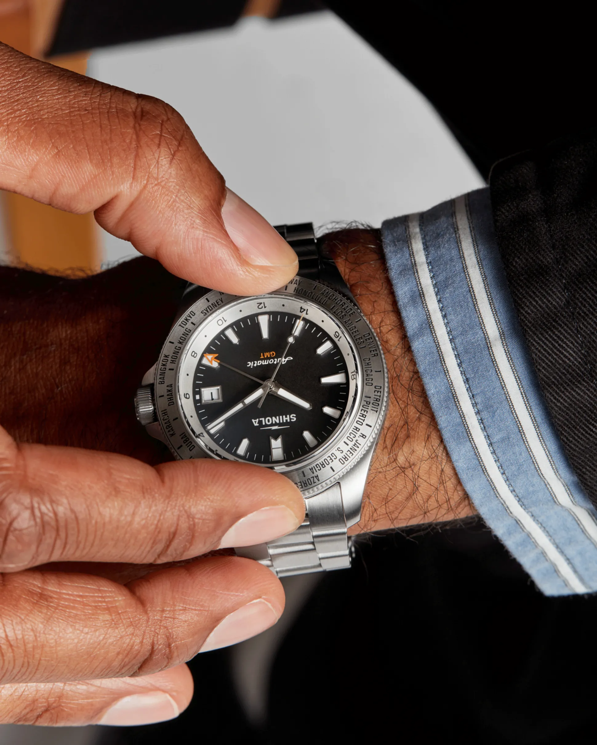 Monster Worldtimer GMT Watch