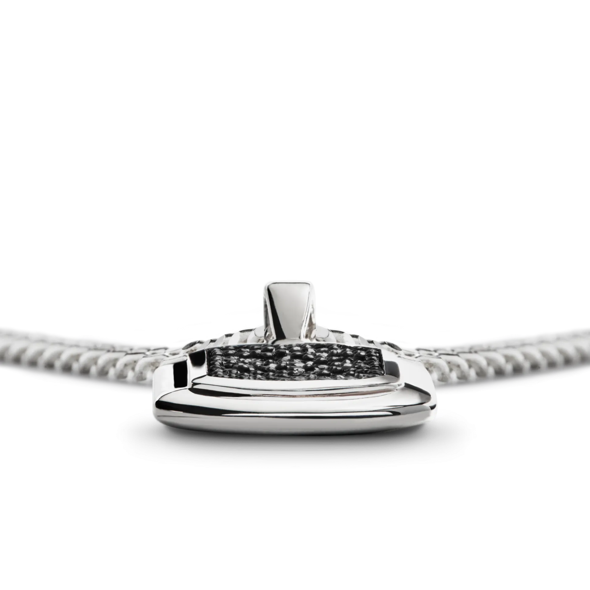 Onyx Tag Necklace