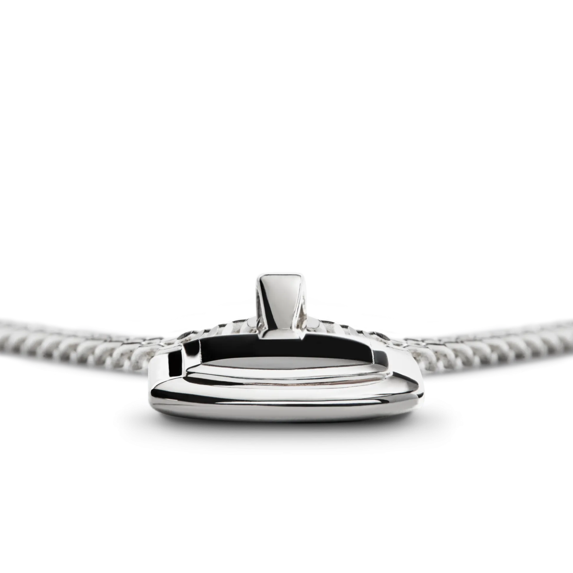Onyx Tag Necklace