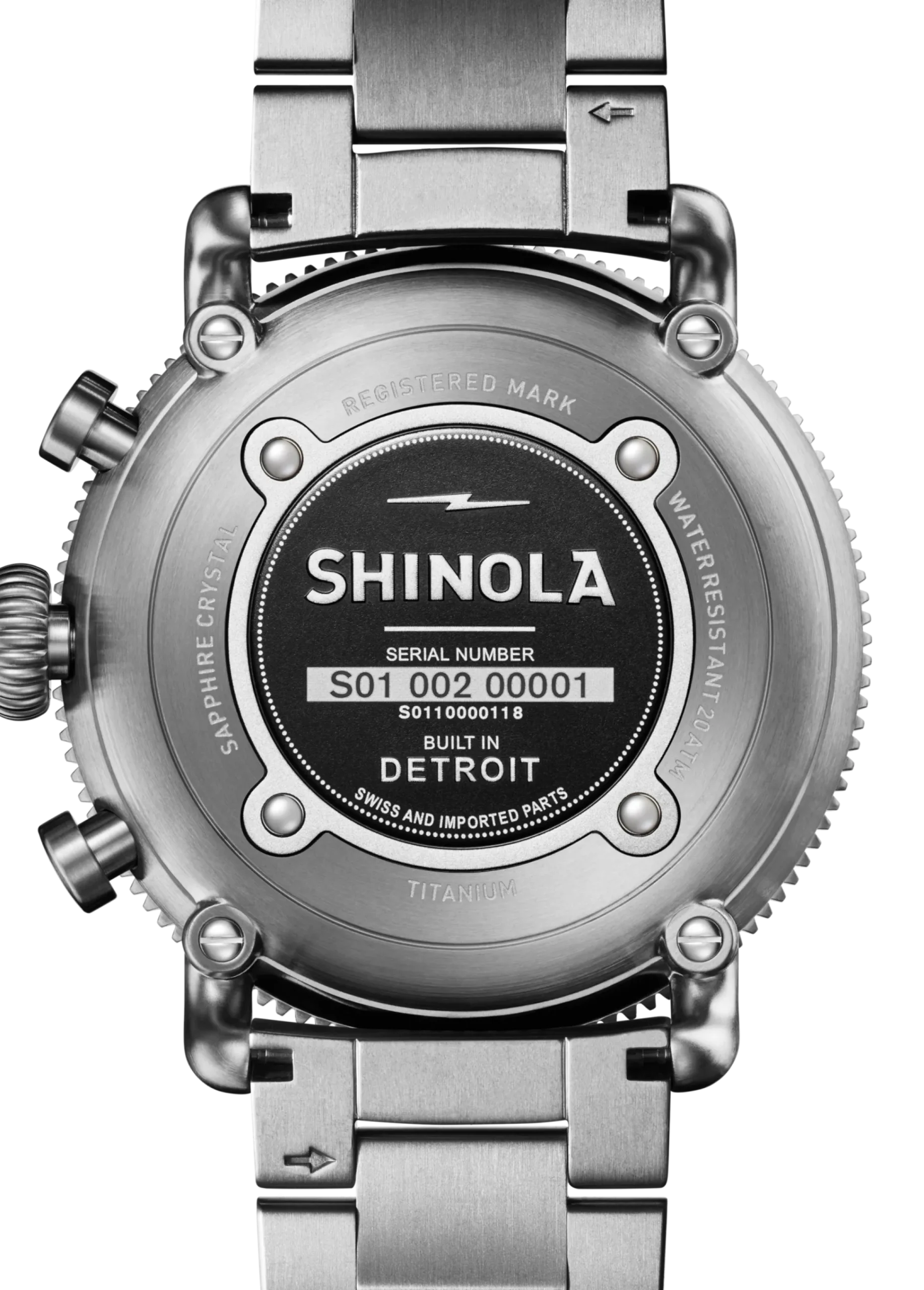 Runwell Black Blizzard Watch