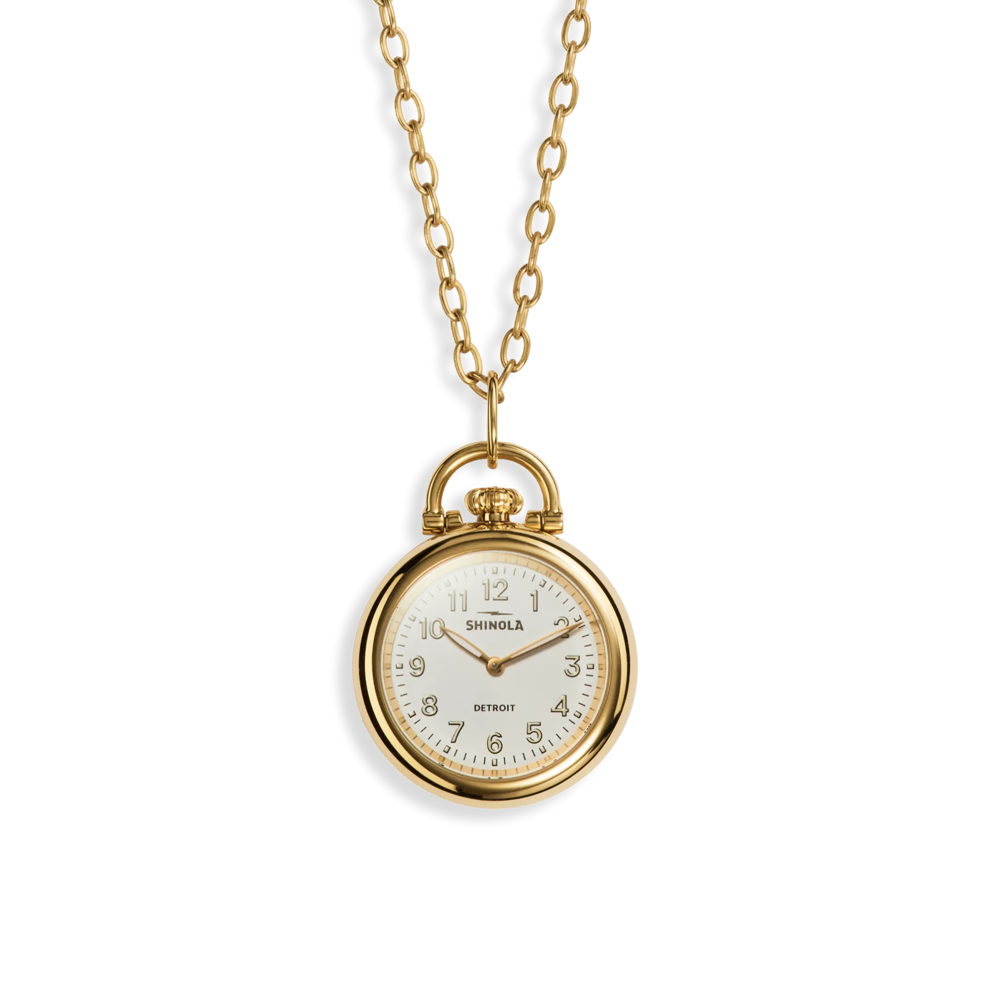Runwell Watch Pendant Necklace