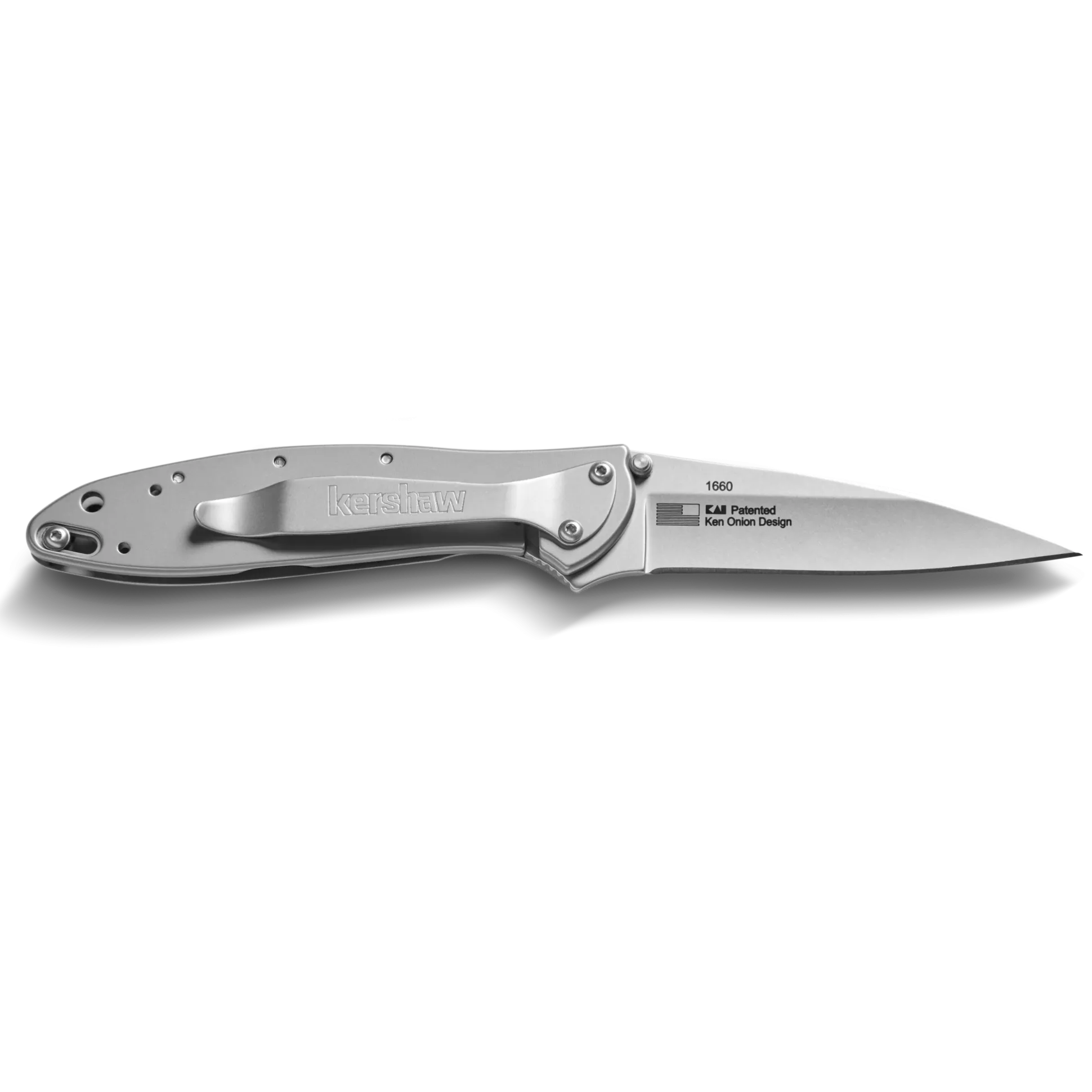 Shinola + Kershaw Petoskey Stone Pocket Knife